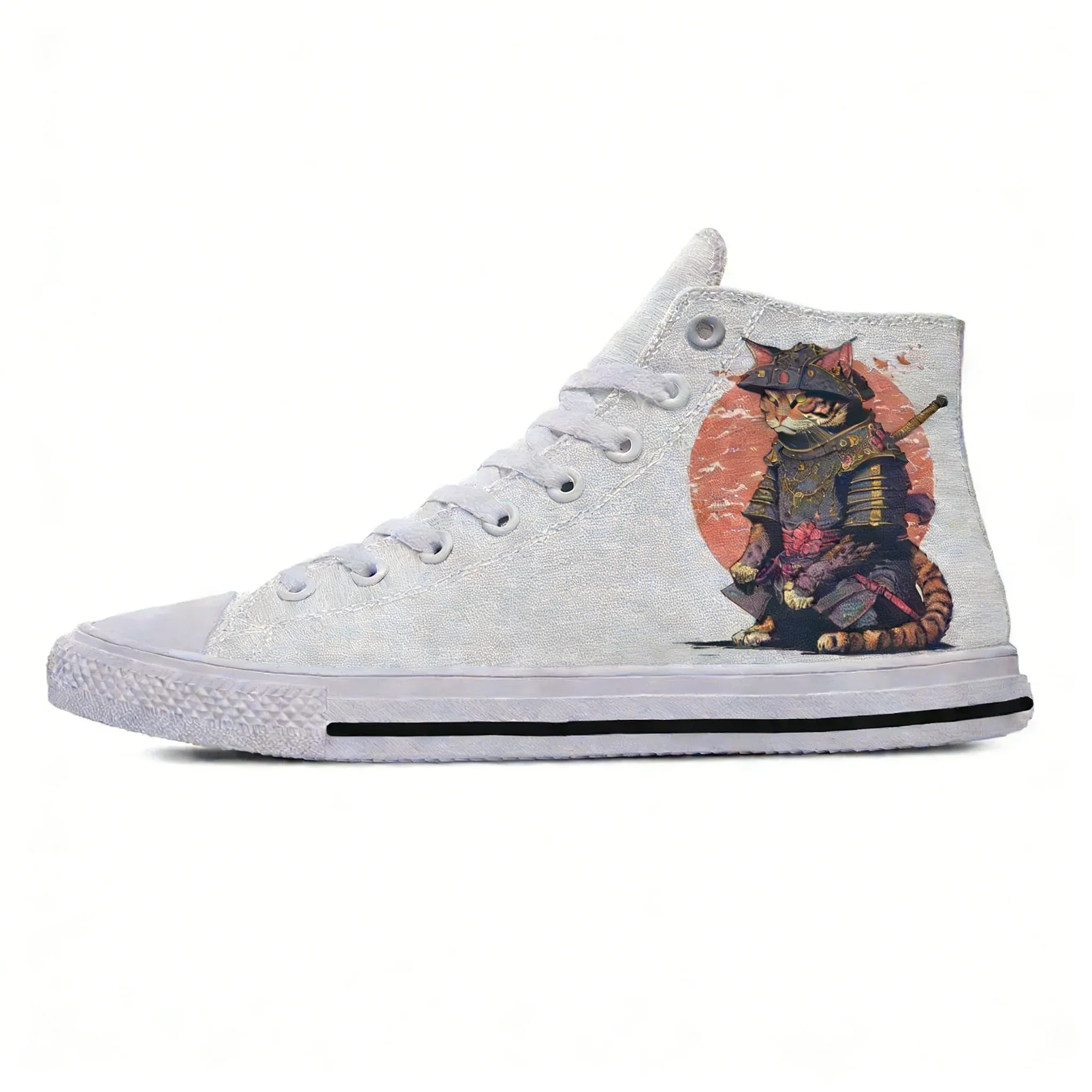 Japan Samurai Cat Patroon Hoge - Men'S Shoes Dq recensie en prijs