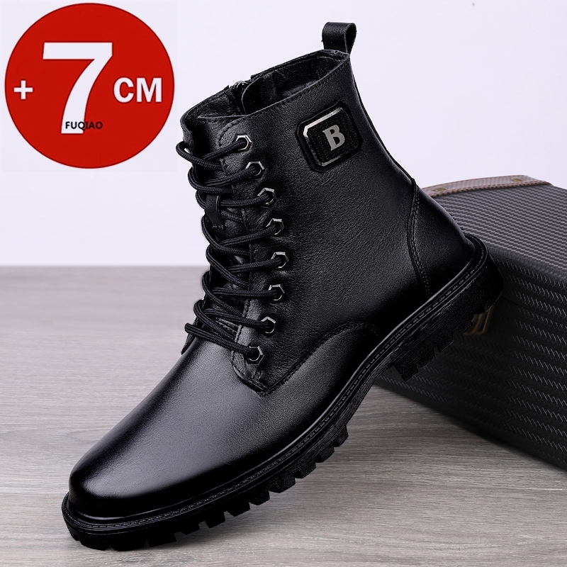 Heren lederen verhogende laarz - Men'S Shoes Hugo Boss recensie en prijs