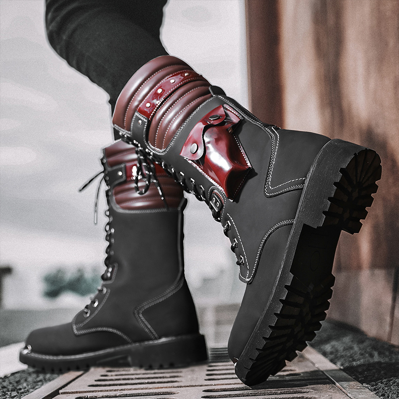 Hoge motorlaarzen voor heren,  - Men'S Shoes Dq recensie en prijs