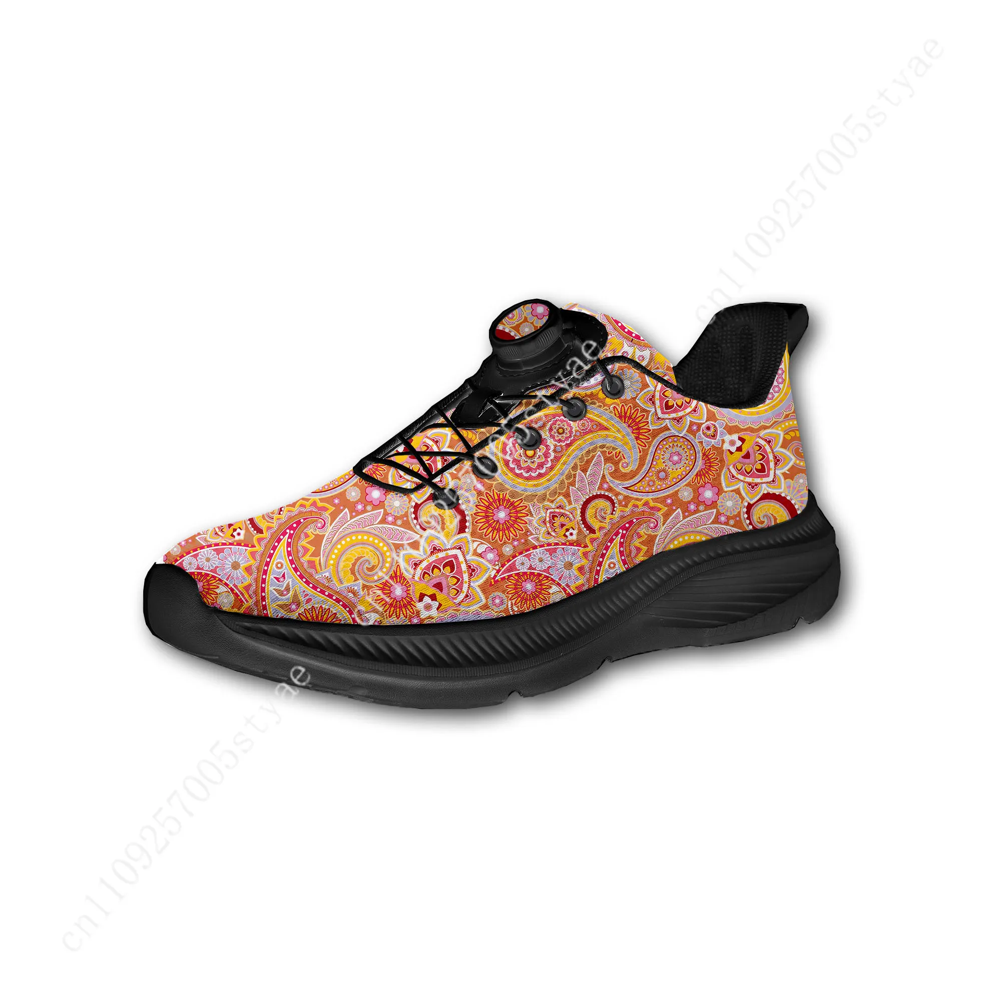 Boheemse Mandala bloemenprint  - Men Shoes Designer recensie en prijs