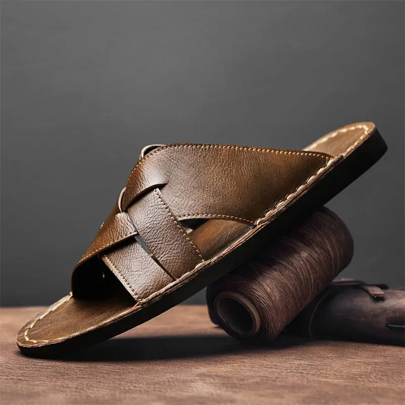 Echt leer Heren Casual Sandale - Men'S Shoes Hugo Boss recensie en prijs