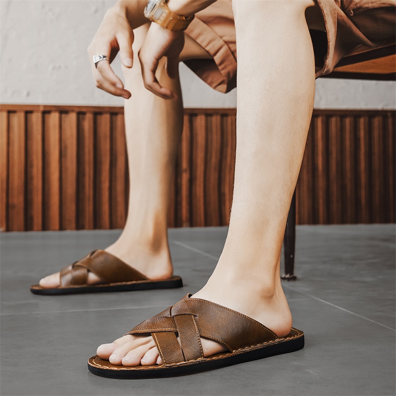 Echt leer Heren Casual Sandale - Men'S Shoes Hugo Boss recensie en prijs