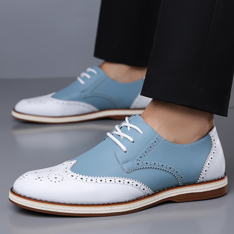 Heren Wit Blauw Tweekleurige B - Men'S Shoes Hugo Boss recensie en prijs