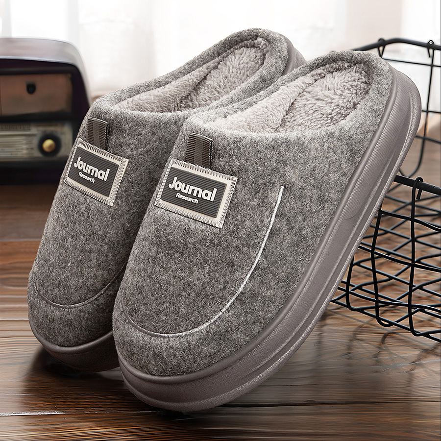 Warme vilten pantoffels Heren  - Men'S Shoes With Memory Foam recensie en prijs