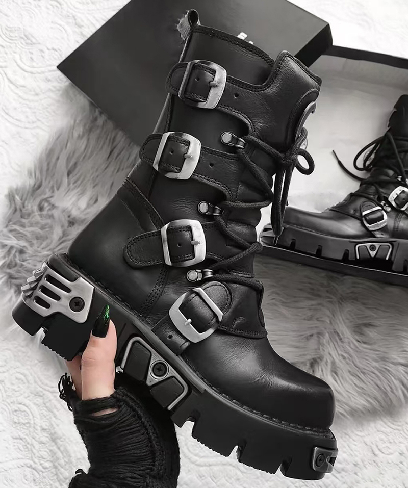 mannen luxe mode punk gothic h - Men'S Shoes Dq recensie en prijs