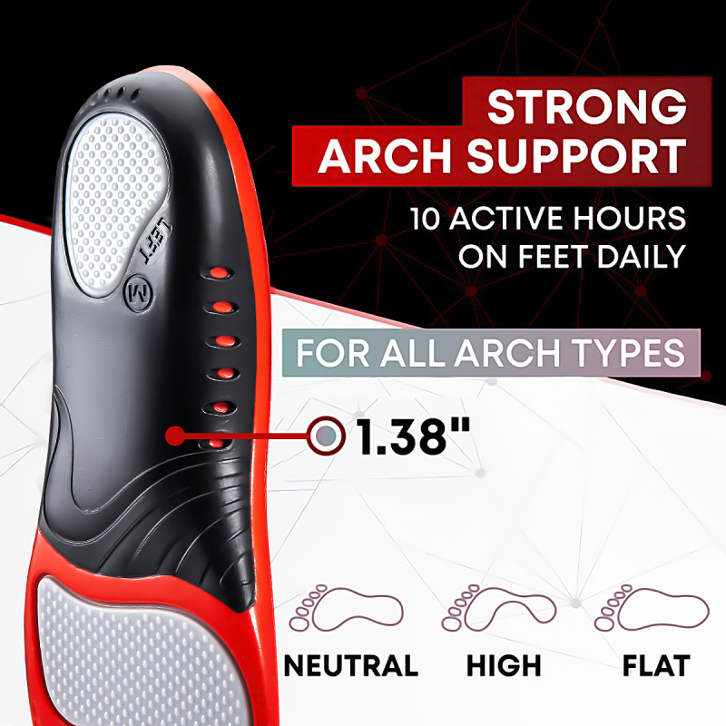 Premium siliconen gel inlegzol - Men'S Shoes For Plantar Fasciitis recensie en prijs
