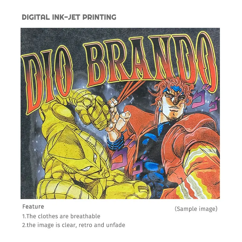 Bandai Anime Jojos T Shirt Vin - Men Shoes Japan recensie en prijs