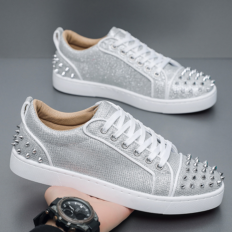 Nieuwe mode zilveren sneakers  - Men Shoes Dior recensie en prijs